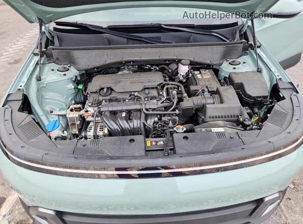 KM8HB3AB9RU112540 2024 HYUNDAI KONA Green უკანა სალონის ხედი