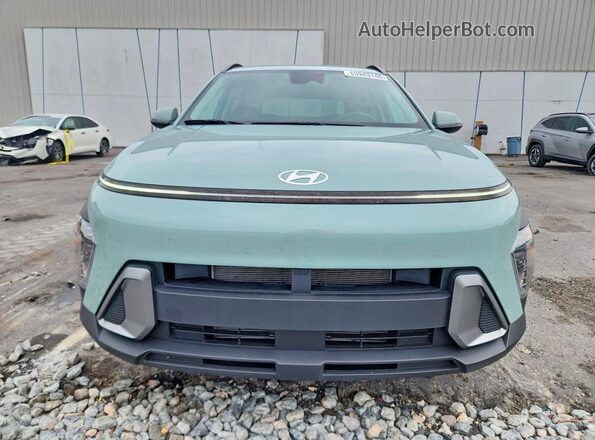KM8HB3AB9RU112540 2024 HYUNDAI KONA Green წინა ხედი