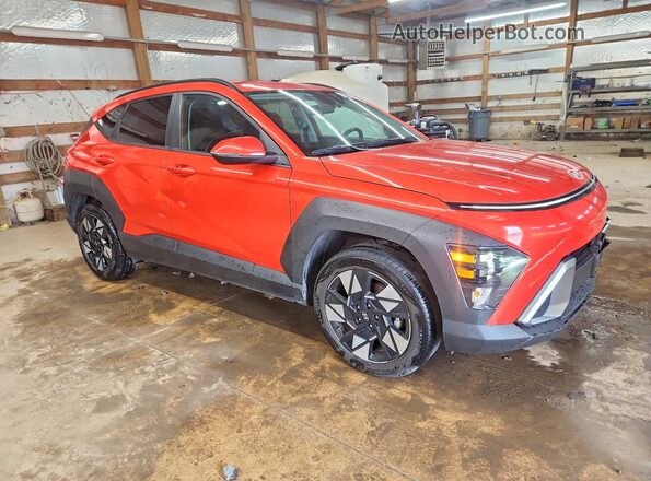 KM8HB3AB9RU183303 2024 HYUNDAI KONA Red Delantero derecho