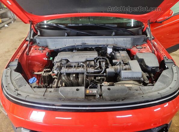 KM8HB3AB9RU183303 2024 HYUNDAI KONA Red Vista interior trasera