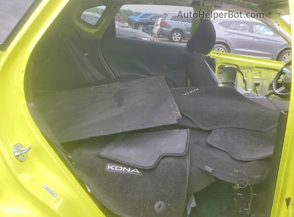 KM8HB3ABXRU087518 2024 HYUNDAI KONA Green Սալոնի հետևի տեսք