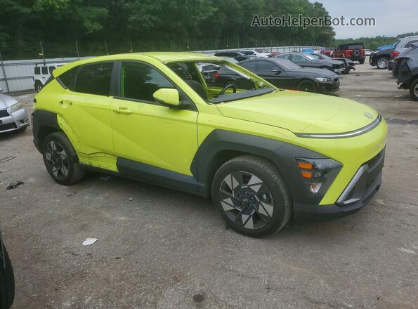 KM8HB3ABXRU087518 2024 HYUNDAI KONA Green Առջևի աջ