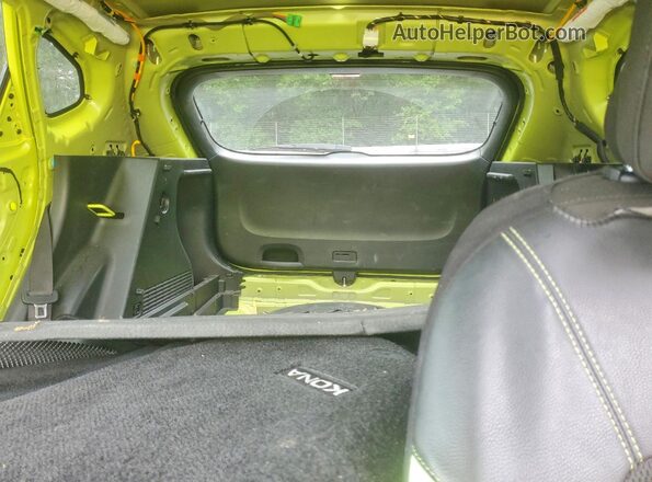 KM8HB3ABXRU087518 2024 HYUNDAI KONA Green Հետևի նստատեղերի տեսք