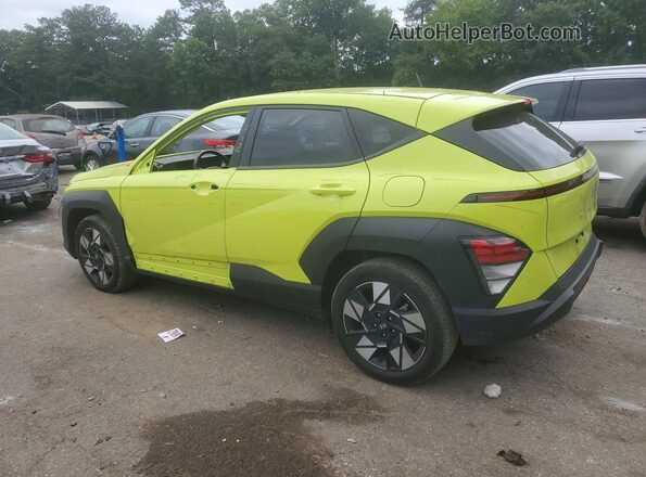 KM8HB3ABXRU087518 2024 HYUNDAI KONA Green უკანა მარცხენა