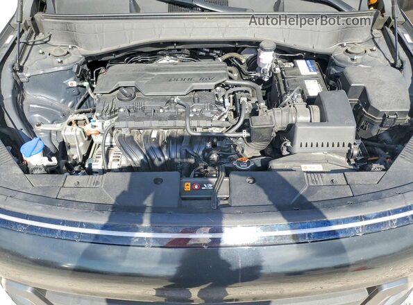 KM8HB3ABXRU114295 2024 HYUNDAI KONA Black Вид підкапотного простору