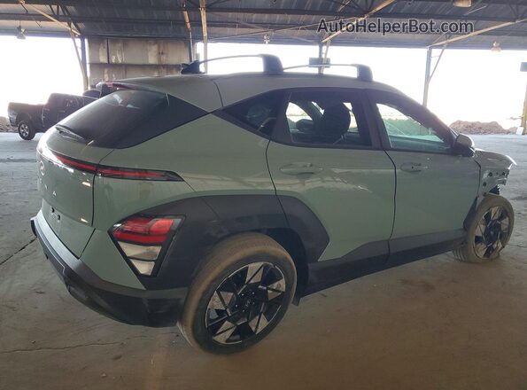 KM8HB3ABXRU183990 2024 HYUNDAI KONA Turquoise Tył prawy