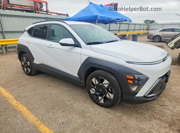 KM8HB3ABXSU199239 2025 HYUNDAI KONA White Передня права чверть