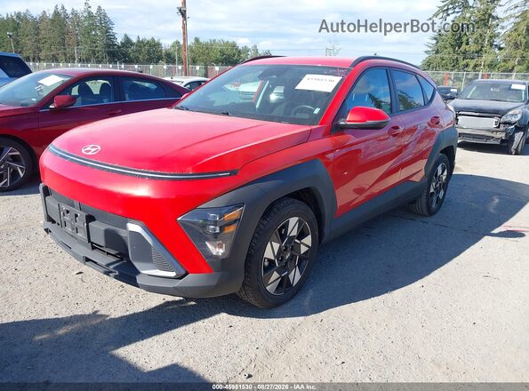 KM8HB3ABXSU199855 2025 HYUNDAI KONA Orange წინა მარცხენა ხედი სამი მეოთხედიდან