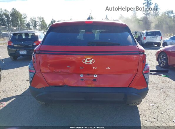 KM8HB3ABXSU199855 2025 HYUNDAI KONA Orange 