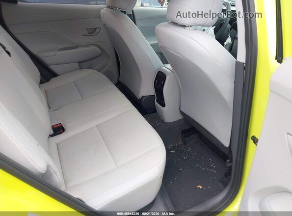KM8HBCAB0RU074888 2024 HYUNDAI KONA Yellow VIN კოდის სტიკერის ხედი