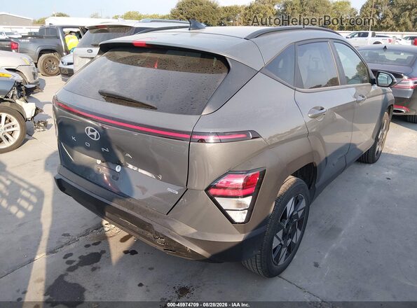 KM8HBCAB1SU258159 2025 HYUNDAI KONA Gray Задня права чверть