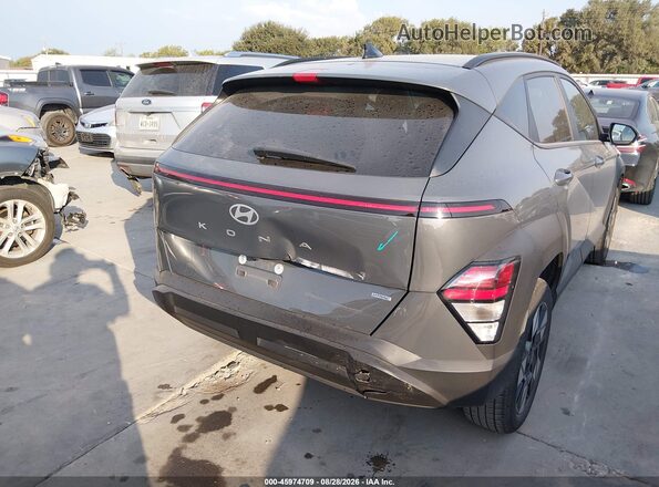 KM8HBCAB1SU258159 2025 HYUNDAI KONA Gray Вид спереду