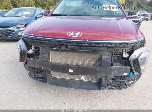 KM8HBCAB1SU297625 2025 HYUNDAI KONA Red Widok z przodu