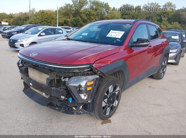 KM8HBCAB1SU297625 2025 HYUNDAI KONA Red Przód lewy