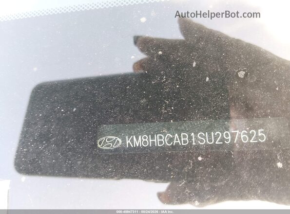 KM8HBCAB1SU297625 2025 HYUNDAI KONA Red Widok komory silnika
