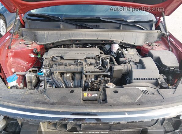 KM8HBCAB1SU297625 2025 HYUNDAI KONA Red Widok z tyłu