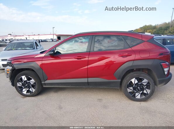 KM8HBCAB1SU297625 2025 HYUNDAI KONA Red Widok wnętrza 360 stopni