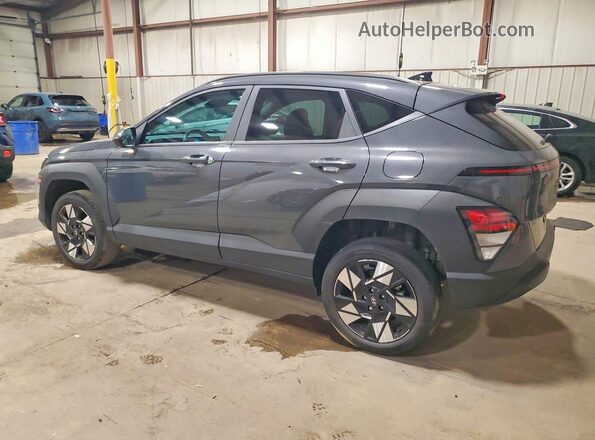KM8HBCAB2RU040421 2024 HYUNDAI KONA Gray Trasero izquierdo