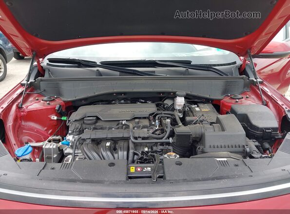KM8HBCAB2SU321141 2025 HYUNDAI KONA Red Հետևի տեսք