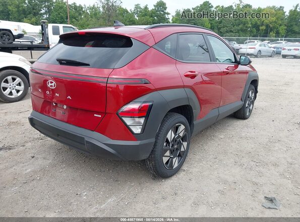 KM8HBCAB2SU321141 2025 HYUNDAI KONA Red Հետևի աջ