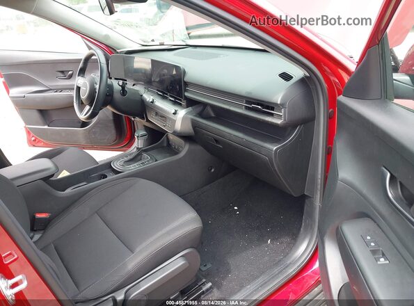 KM8HBCAB2SU321141 2025 HYUNDAI KONA Red Սալոնի դիմացի տեսք