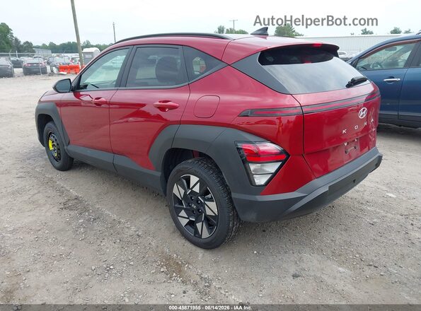 KM8HBCAB2SU321141 2025 HYUNDAI KONA Red Հետևի ձախ