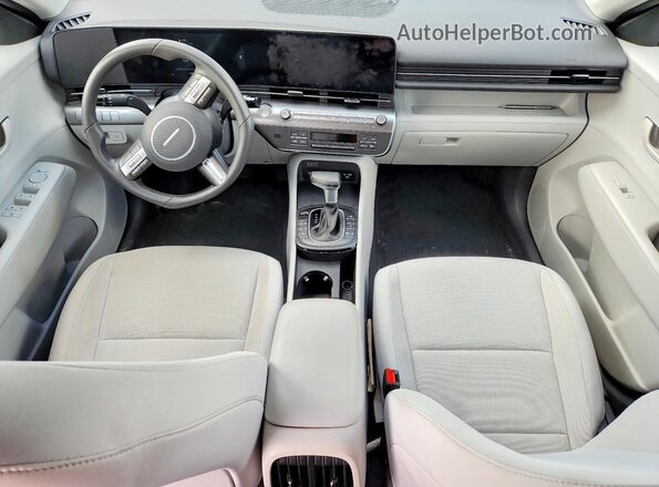 KM8HBCAB3RU179151 2024 HYUNDAI KONA Blue Vista del salpicadero