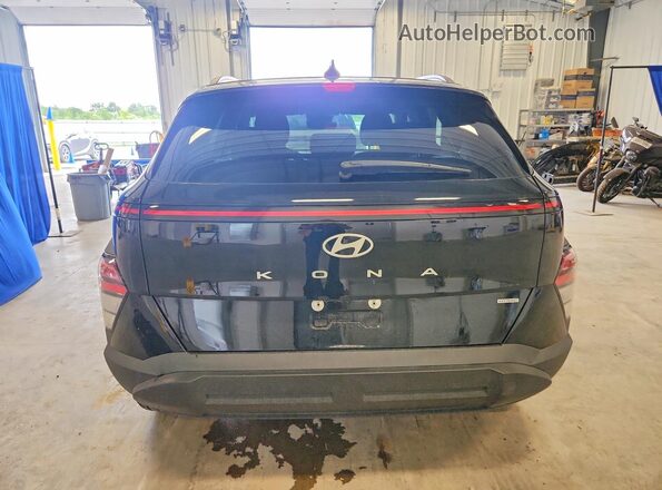 KM8HBCAB4RU155795 2024 HYUNDAI KONA Black Widok z tyłu