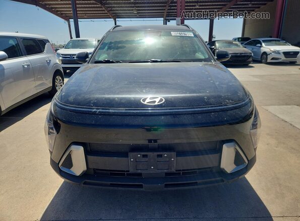 KM8HBCAB4RU159409 2024 HYUNDAI KONA Black Вид спереду