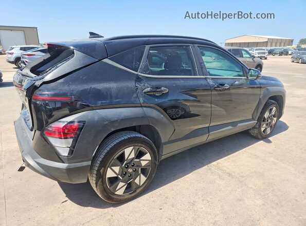 KM8HBCAB4RU159409 2024 HYUNDAI KONA Black Задня права чверть