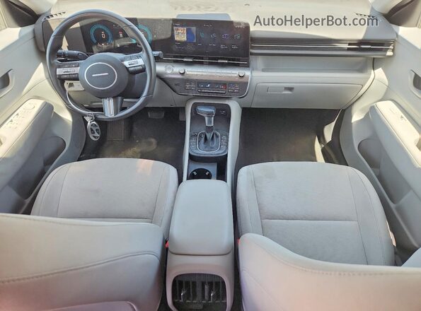 KM8HBCAB4RU159409 2024 HYUNDAI KONA Black Вид панелі приладів