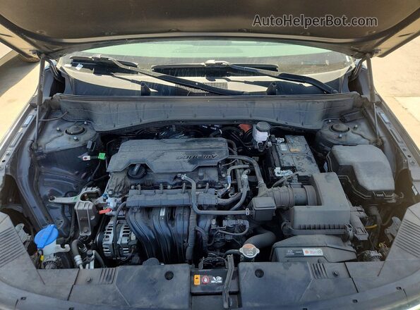 KM8HBCAB4RU159409 2024 HYUNDAI KONA Black Вид підкапотного простору