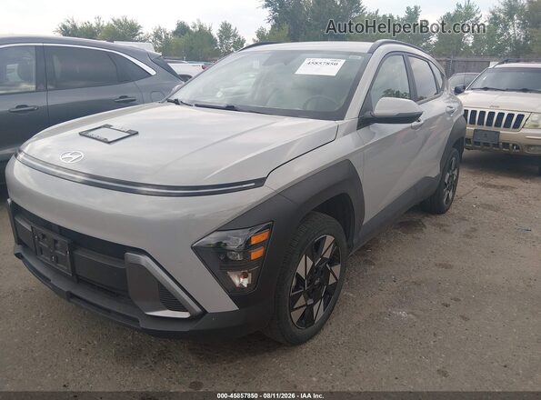 KM8HBCAB4RU180213 2024 HYUNDAI KONA Gray Przód lewy