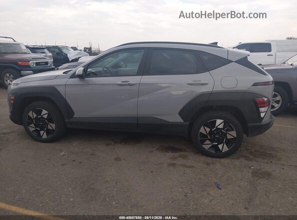 KM8HBCAB4RU180213 2024 HYUNDAI KONA Gray Widok wnętrza 360 stopni