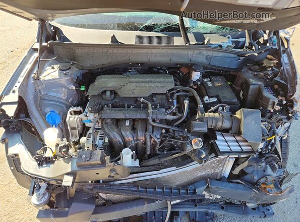 KM8HBCAB4SU250072 2025 HYUNDAI KONA Gray ძრავის განყოფილების ხედი