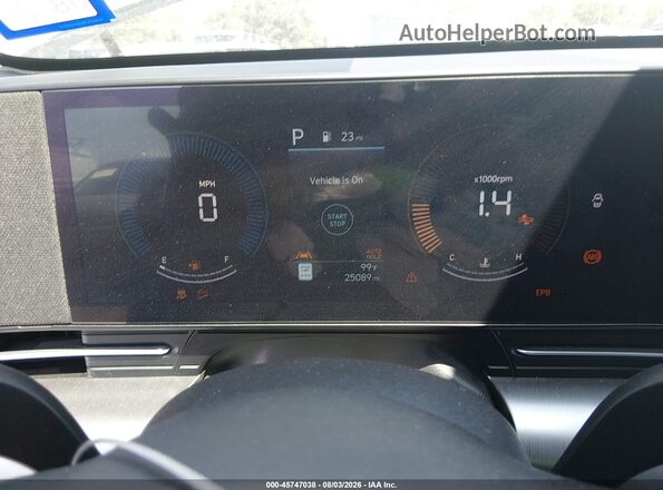 KM8HBCAB5SU228081 2025 HYUNDAI KONA Gray Widok tylnych siedzeń