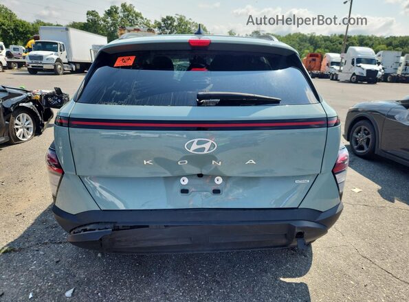 KM8HBCAB8RU132519 2024 HYUNDAI KONA Зеленый 