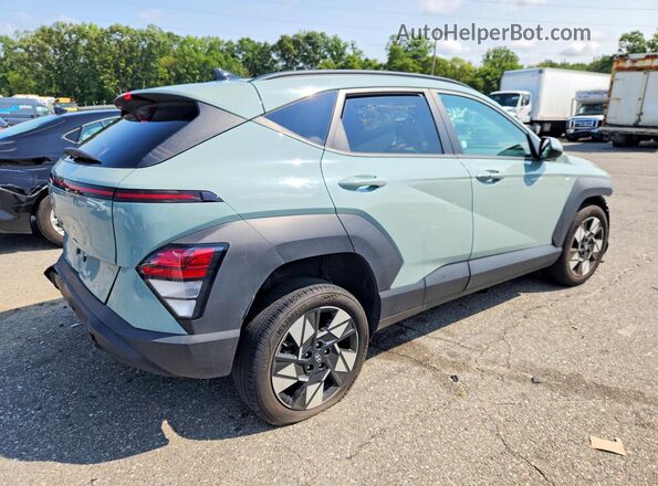 KM8HBCAB8RU132519 2024 HYUNDAI KONA Зеленый Задняя правая четверть