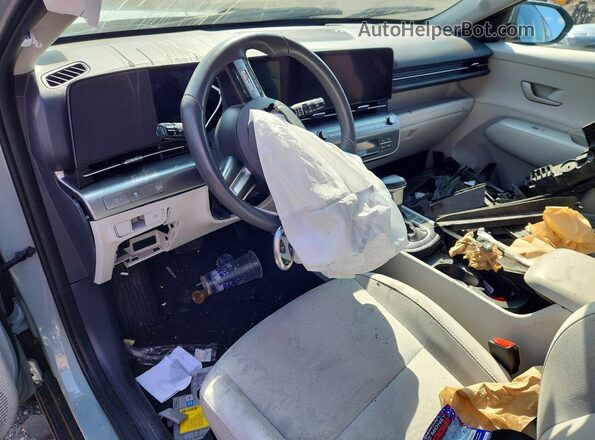 KM8HBCAB8RU132519 2024 HYUNDAI KONA Зеленый Вид панели приборов