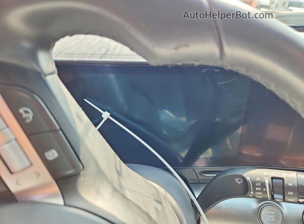 KM8HBCAB8RU132519 2024 HYUNDAI KONA Зеленый Вид щитка приборов