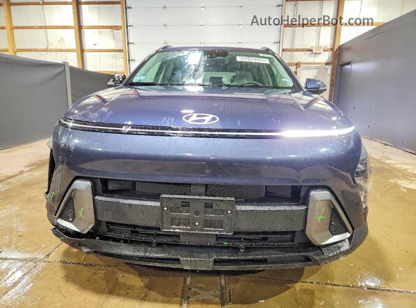 KM8HBCAB9SU280538 2025 HYUNDAI KONA Blue Front view