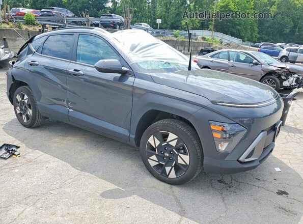 KM8HBCABXRU074106 2024 HYUNDAI KONA Gray Front right