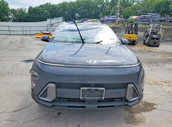 KM8HBCABXRU074106 2024 HYUNDAI KONA Gray Front view