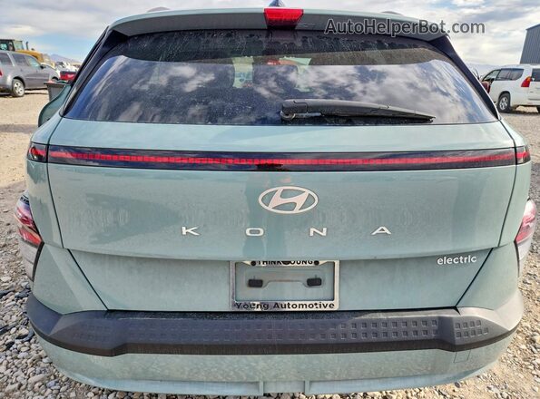 KM8HC3A61RU007684 2024 HYUNDAI KONA Green Widok z tyłu