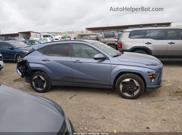 KM8HC3A62SU022572 2025 HYUNDAI KONA ELECTRIC Синий Вид задней части салона