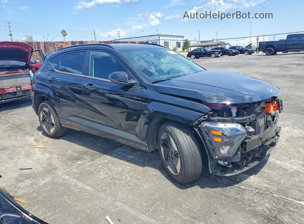 KM8HC3A64RU007730 2024 HYUNDAI KONA Black წინა პანელის ხედი