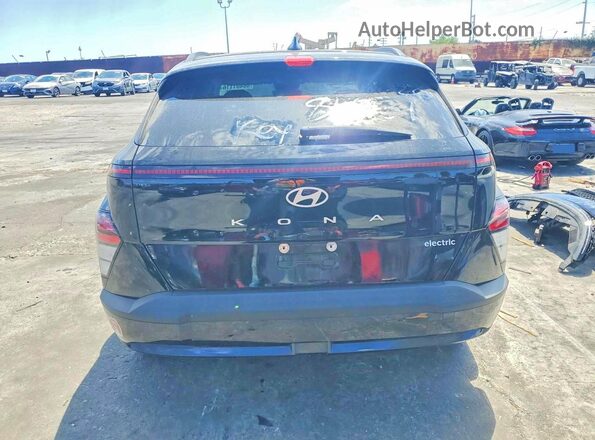 KM8HC3A64RU007730 2024 HYUNDAI KONA Black უკანა სალონის ხედი