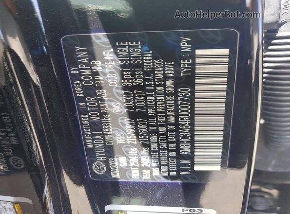 KM8HC3A64RU007730 2024 HYUNDAI KONA Black 