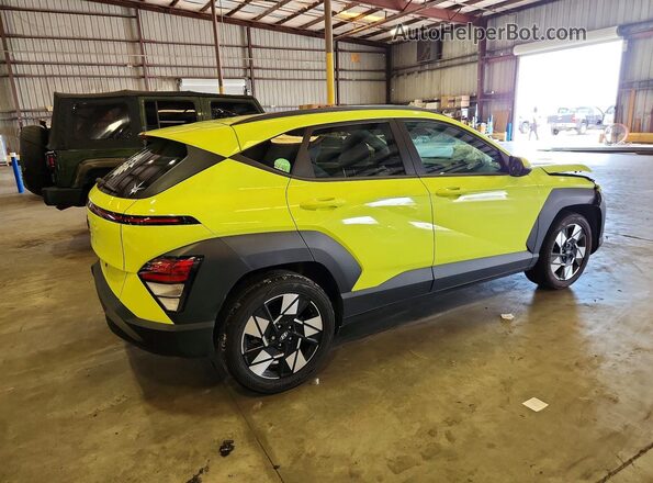 KM8HC3AB3RU052493 2024 HYUNDAI KONA Зеленый Задняя правая четверть