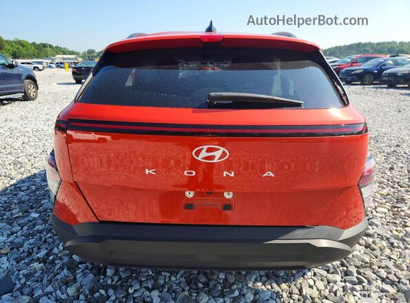 KM8HC3AB3RU058049 2024 HYUNDAI KONA Red Vista trasera